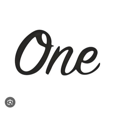 one