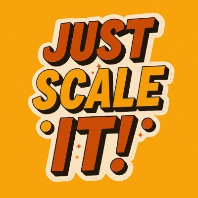 Just scale it.Sol📉